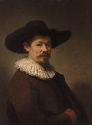 REMBRANDT Harmenszoon van Rijn Portrait of Herman Doomer (mk33) oil painting artist